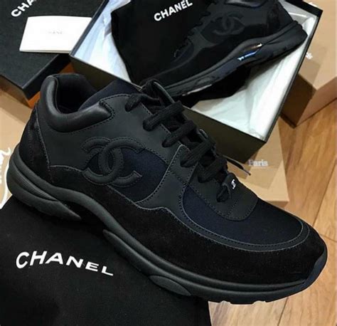 chanel sneakers price in dubai|Chanel black trainers.